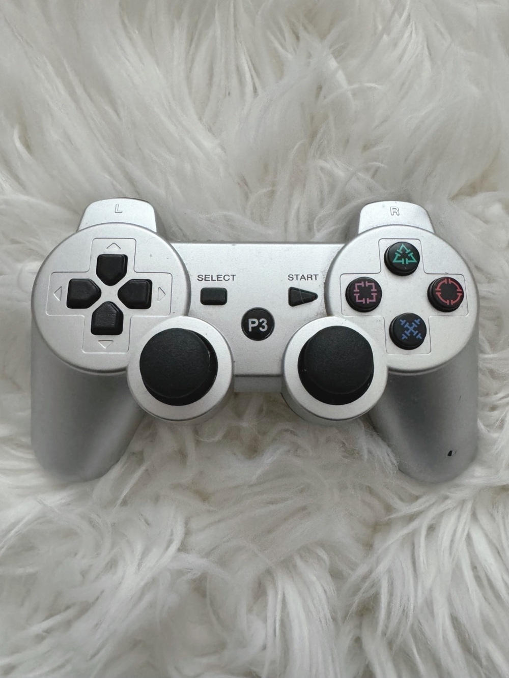 Wireless Silver PlayStation 3 Controller!